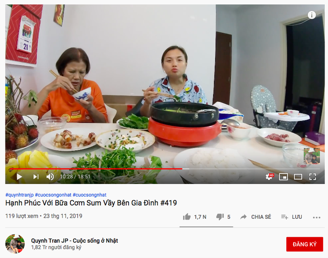 Mẹ Quỳnh Trần và bé Sa tung vlog ăn uống đầu tiên khi về Việt Nam: toàn món Việt đặc sản, nhưng sốc hơn chính là tốc độ “đẻ” video quá khủng! - Ảnh 3.