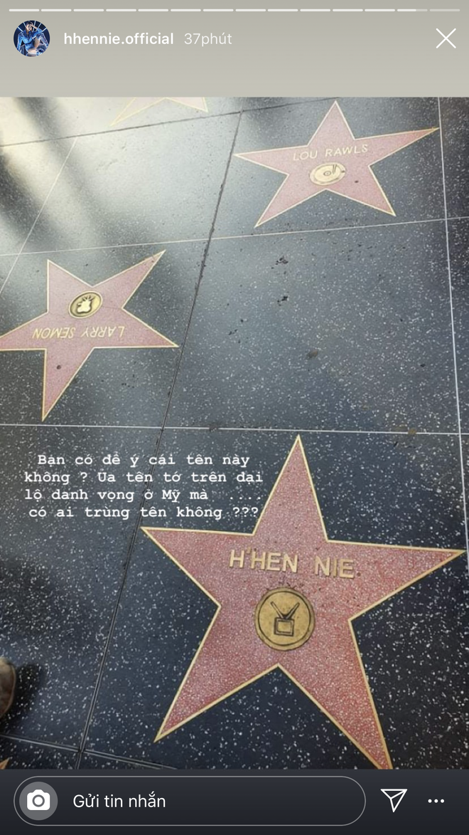 Xôn xao hình ảnh tên H’Hen Niê được khắc sao trên Đại lộ Danh vọng, nhưng sự thật là gì? - Ảnh 2.