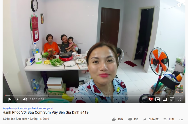 Quỳnh Trần JP vẫn chăm chỉ đăng vlog ăn bữa cơm cùng mẹ trước ngày họp fan, bé Sa vẫn là spotlight “đốn tim” dân mạng - Ảnh 4.