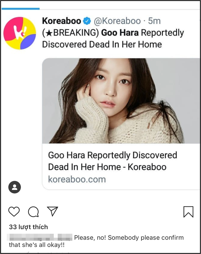 Netizen thế giới bàng hoàng trước tin Goo Hara đột ngột qua đời vào chiều nay: Làm ơn, ở lại với chúng tôi đi! - Ảnh 4.