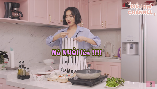 Đến quỳ với Diệu Nhi: Bị nghiệp quật trên chính show nấu ăn của mình lại còn chống chế bằng định lý về vị chua khiến khán giả cười lăn cười bò - Ảnh 4.