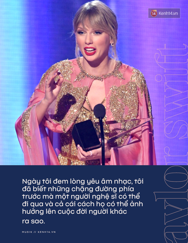 Taylor Swift rơm rớm phát biểu nhận giải Nghệ sĩ của thập kỷ: Mặc bao thị phi, hôm nay là ngày vinh quang nhất trong sự nghiệp của Rắn Chúa - Ảnh 4.