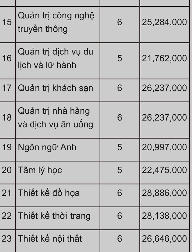 Choáng với những trường Đại học có học phí tiền tỷ, cao nhất Việt Nam: RMIT đã bị một trường khác soán ngôi? - Ảnh 10.