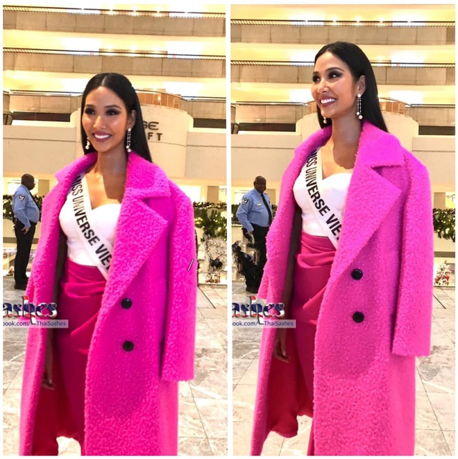 Hoàng Thùy đeo sash Việt Nam, rạng rỡ đọ sắc cùng dàn đối thủ cực mạnh trong ngày đầu nhập cuộc Miss Universe - Ảnh 2.