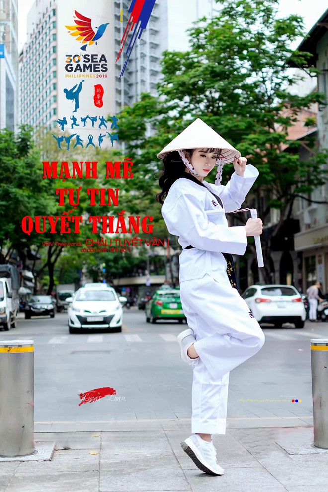 Hot girl làng võ Châu Tuyết Vân: Nhan sắc xinh đẹp, nhiều lần vô địch thế giới, hy vọng vàng của Taekwondo Việt Nam tại SEA Games 30 - Ảnh 3.