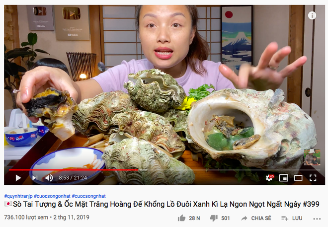 Món sò tai tượng trong vlog Quỳnh Trần JP hoá ra là đặc sản quý, từng khiến 1 nữ diễn viên Hàn đối diện án tù sau khi ăn - Ảnh 2.