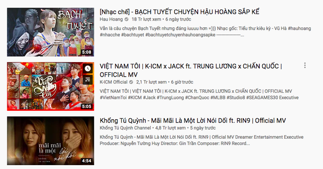 Lượt xem công chiếu tụt dốc, MV mới Việt Nam Tôi vẫn lên thẳng #2 trending Youtube chỉ sau 6 tiếng ra mắt - Ảnh 2.