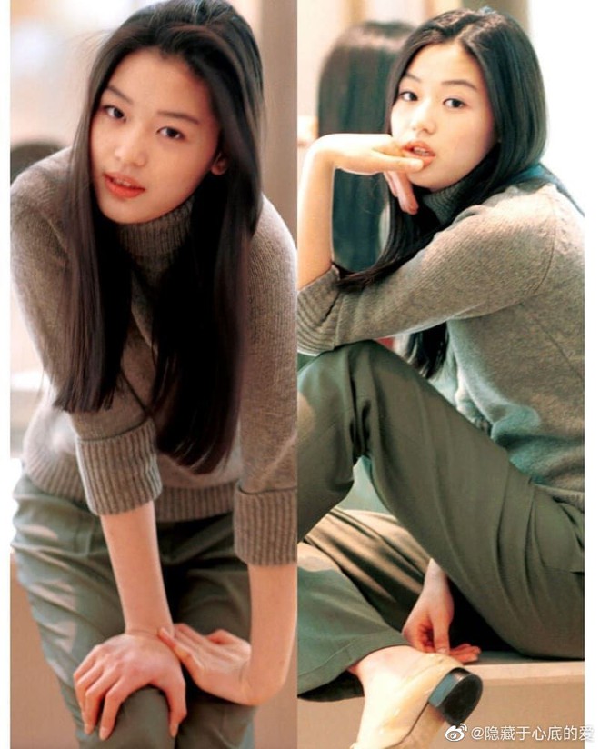 Ảnh 20 năm trước của mợ chảnh Jeon Ji Hyun bỗng gây sốt vì style vẫn chất và hợp trend, makeup tí tẹo mà thần thái ngút ngàn - Ảnh 4.