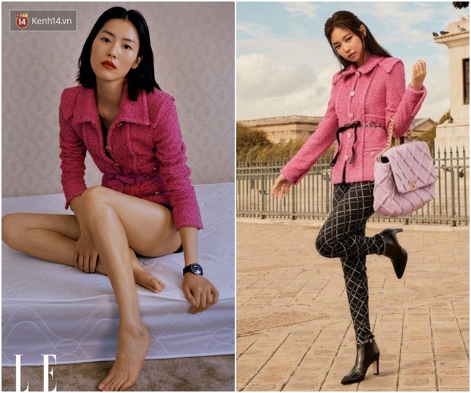 Khí chất thời trang đỉnh cao của Jennie: Chẳng hề thua kém siêu mẫu Liu Wen khi cùng diện đồ Chanel lên bìa tạp chí - Ảnh 2.