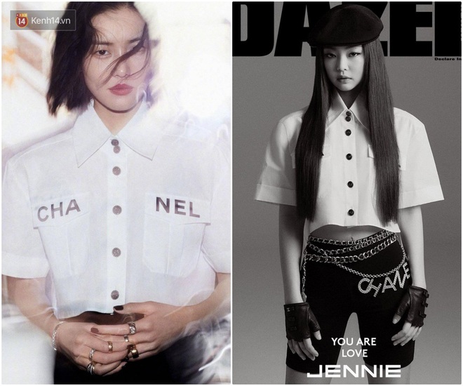 Khí chất thời trang đỉnh cao của Jennie: Chẳng hề thua kém siêu mẫu Liu Wen khi cùng diện đồ Chanel lên bìa tạp chí - Ảnh 4.