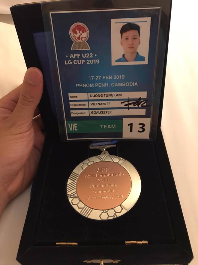 Dương Tùng Lâm: Chàng thủ môn điển trai với ước mơ được cùng U22 Việt Nam tham dự SEA Games 30 - Ảnh 5.