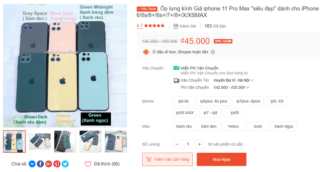 Lòe thiên hạ với iPhone 11 giá chỉ 60.000 đồng: Chuyện thật như đùa, hàng về không vui không lấy tiền - Ảnh 2.