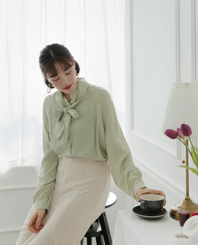 Diện mẫu váy áo đậm chất tiểu thư này, trông bạn sẽ quý phái và yêu kiều hệt như các mỹ nhân Kbiz vậy - Ảnh 10.