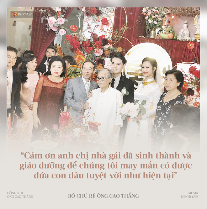 Xúc động lời bố chú rể Ông Cao Thắng nói về Đông Nhi: Chúng tôi may mắn có được đứa con dâu tuyệt vời như hiện tại” - Ảnh 2.