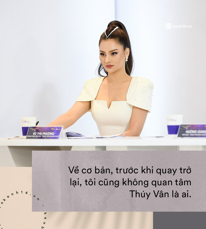 Lần nào xuất hiện cũng bị chặt chém, Vũ Thu Phương là khắc tinh của Thúy Vân tại Hoa hậu Hoàn vũ VN? - Ảnh 1.