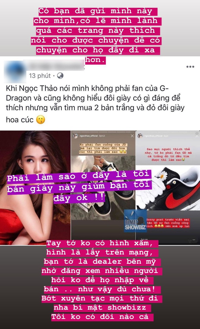 Khoe gi&agrave;y GD Hoa C&uacute;c với b&igrave;nh luận cực c&agrave; khịa, Ngọc Thảo bị n&eacute;m đ&aacute; kh&ocirc;ng thương tiếc nhưng bất ngờ nhất l&agrave; m&agrave;n phản dame cực mạnh sau đ&oacute; - Ảnh 5.