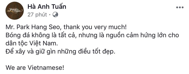 Đông Nhi, Kỳ Duyên cùng dàn sao Vbiz phát cuồng bởi hành động bảo vệ học trò và pha ăn mừng cực đáng yêu của HLV Park Hang-Seo! - Ảnh 4.