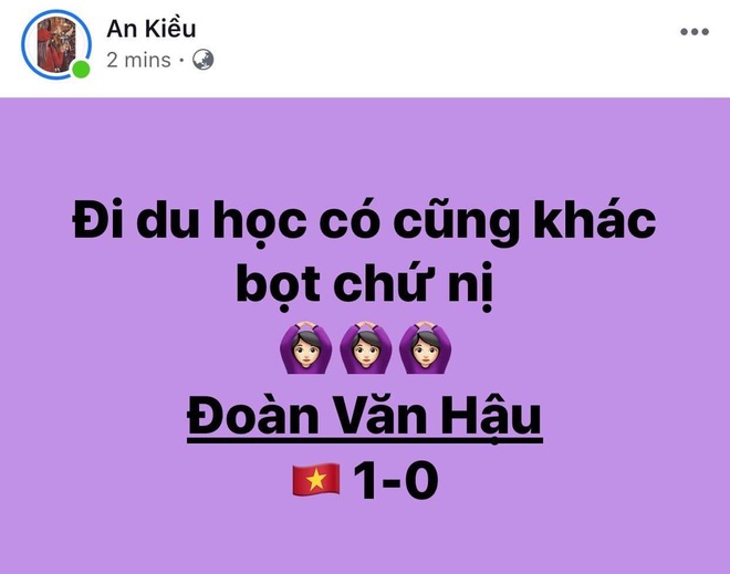 Dân mạng vỡ oà vì cú đánh đầu của Văn Hậu: Sẽ là một cái kết có hậu cho Việt Nam! - Ảnh 6.