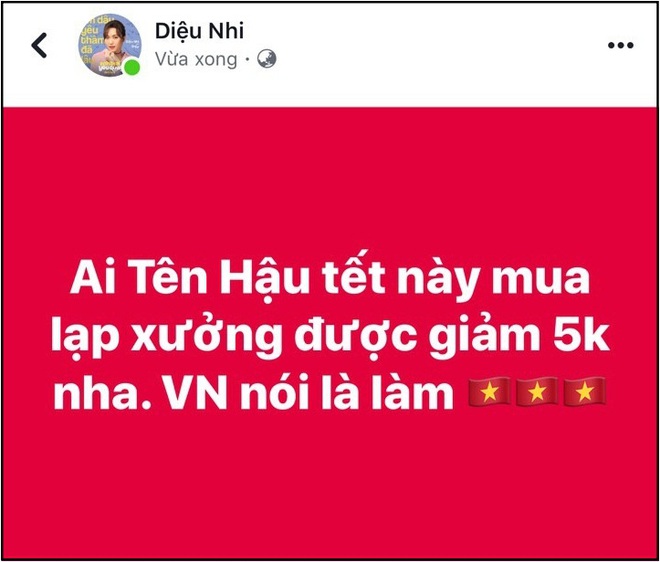 Đỗ Mỹ Linh, Diệu Nhi và dàn sao Vbiz vỡ oà hạnh phúc khi Văn Hậu, Hùng Dũng lần lượt ghi bàn thắng tại chung kết SEA Games 30 - Ảnh 4.