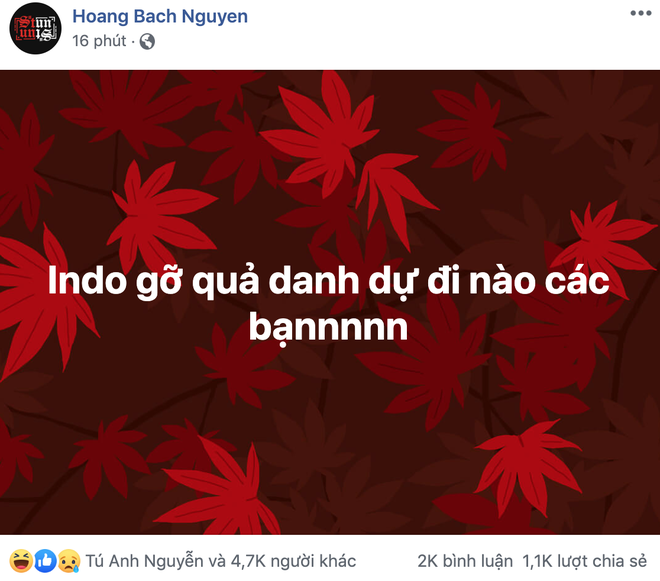 Thánh tiên tri ngược: Hễ cứ viết tút động viên Indonesia là 2s sau Việt Nam phá lưới ghi bàn, ô hay! - Ảnh 2.