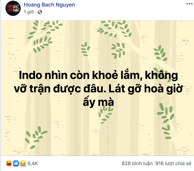 Thánh tiên tri ngược: Hễ cứ viết tút động viên Indonesia là 2s sau Việt Nam phá lưới ghi bàn, ô hay! - Ảnh 3.