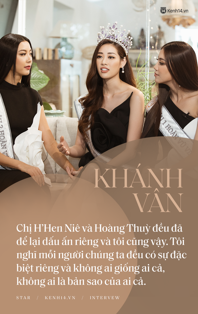 Top 3 Hoa hậu Hoàn vũ ngồi lại chia sẻ hậu đăng quang: Khánh Vân không muốn làm bản sao, Thúy Vân và Kim Duyên buồn vì không có vương miện! - Ảnh 4.