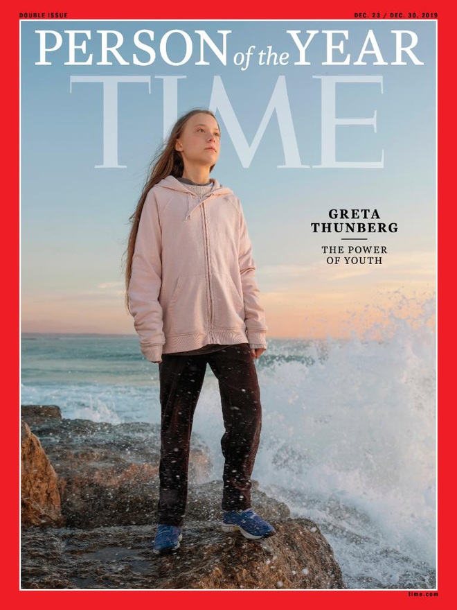 Time chọn nhà hoạt động môi trường tuổi teen Greta Thunberg là nhân vật của năm - Ảnh 1.