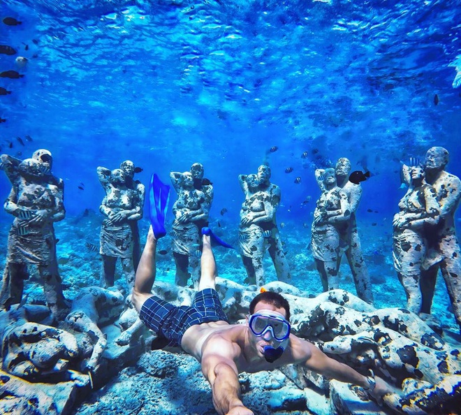 Lặn biển và kết bạn với… những pho tượng, trải nghiệm kỳ lạ chỉ có tại khu vườn điêu khắc dưới đáy đại dương ở Indonesia - Ảnh 20.
