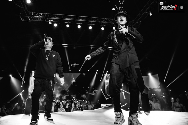 Vỡ oà với sân khấu hội ngộ của huyền thoại nhạc rap LK và công chúa của Lady Killah Emily tại Beck’Stage Unexpected Rap Fest - Ảnh 1.