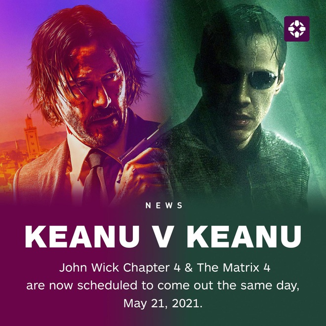 John Wick 4 và The Matrix 4 ra rạp cùng ngày, cả Hollywood náo loạn vì Keanu Reeves phân thân mệt nghỉ - Ảnh 1.