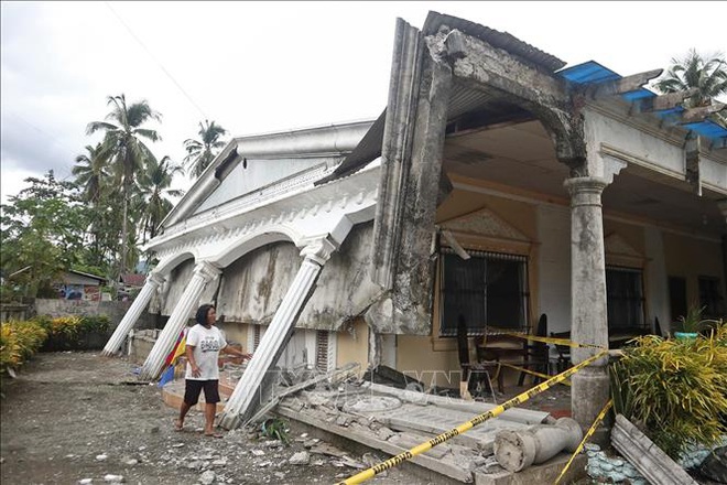  Động đất mạnh tại Philippines, một bé gái 6 tuổi thiệt mạng  - Ảnh 1.