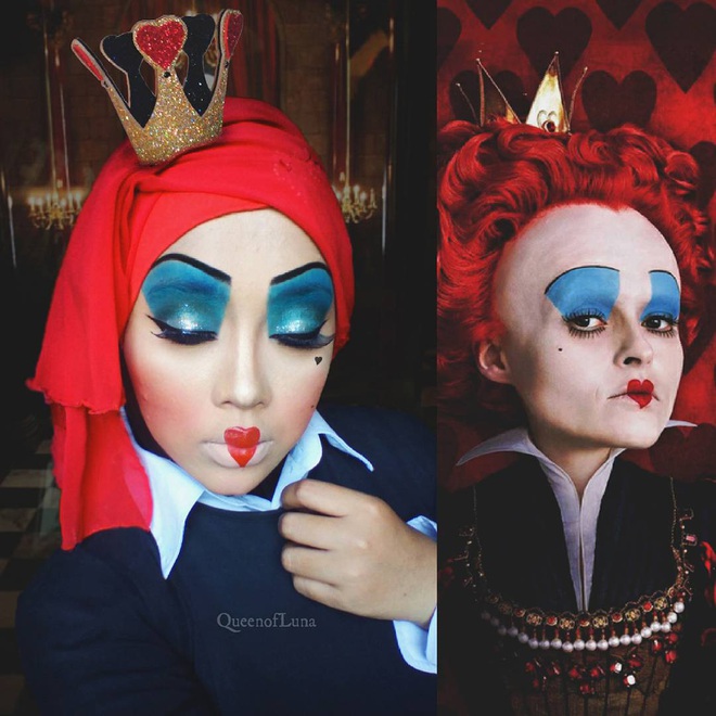 Từ dị nhân của phim X-Men cho đến kẻ phản diện trong vũ trụ điện ảnh Disney, cô gái tự tin cosplay thành bất cứ ai chỉ với tấm khăn Hijab - Ảnh 23.
