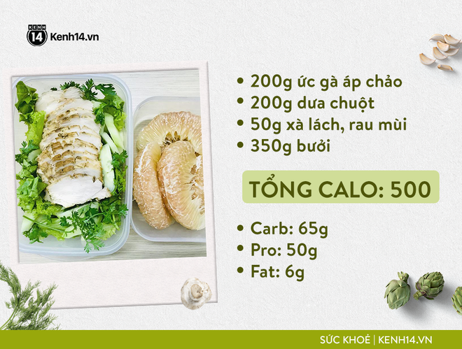 Gợi ý thực đơn Eat Clean dễ làm cùng cách tính lượng calo chuẩn xác từ cô gái Hà Thành - Ảnh 5.