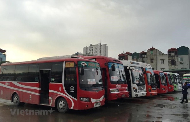 H&agrave; Nội tăng cường th&ecirc;m 2.200 xe kh&aacute;ch dịp cao điểm nghỉ Tết - Ảnh 1.