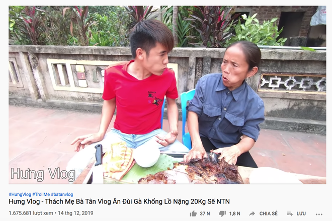 D&ugrave; mẹ gọi đ&ugrave;i đ&agrave; điểu l&agrave; đ&ugrave;i g&agrave;, con th&igrave; giật title đ&ugrave;i g&agrave; khổng lồ c&acirc;u view nhưng mẹ con B&agrave; T&acirc;n Vlog vẫn cứ l&agrave; chơi lớn khi đặt to&agrave;n h&agrave;ng hiếm về l&agrave;m clip - Ảnh 4.