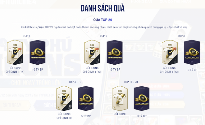 Sốc trước độ máu me đua top của đại gia FIFA Online Việt, sự kiện vừa ra mắt đã chi hẳn hơn trăm triệu - Ảnh 2.