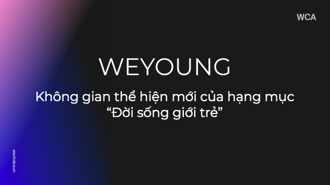 WeYoung - Nơi âm nhạc là cách thể hiện mới của đời sống giới trẻ, điểm nhấn đặc sắc nhất của WeChoice Awards 2019 - Ảnh 1.