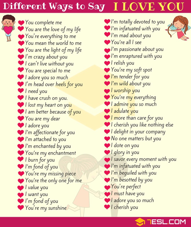 Tỏ Tình Crush Đừng Nói “I Love You” Nhé Vì Tiếng Anh Còn Có 123 Câu Khác  “Tình” Hơn Nhiều!