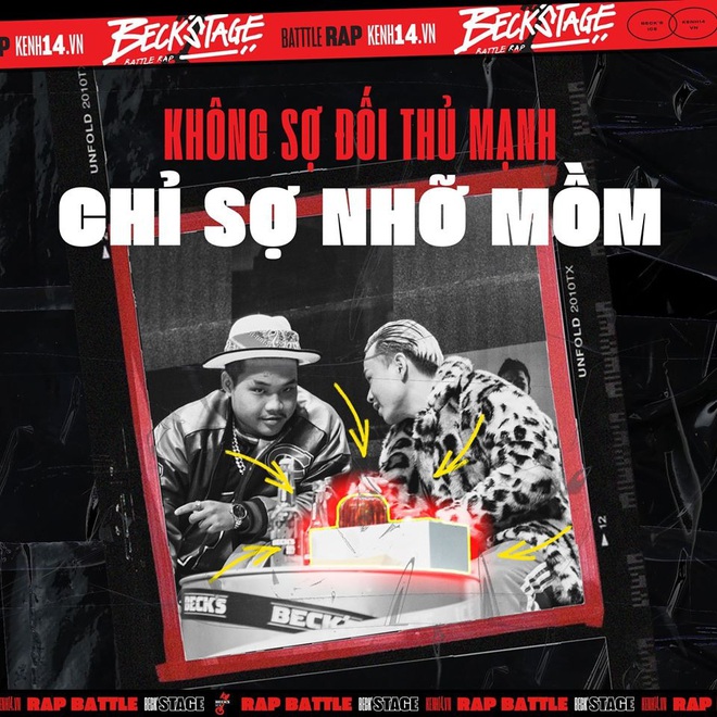 Beck’Stage Battle Rap chứng kiến quá nhiều sự thất bại đáng tiếc: Rapper non thua vì áp lực, hạng lão luyện thua vì hiếu thắng còn có người out vì... lỡ miệng - Ảnh 7.