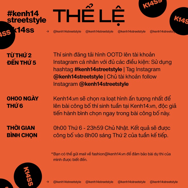 Contest #kenh14streetstyle chính thức trở lại lợi hại hơn, giải thưởng đỉnh hơn, chơi đi chờ chi các bạn ơi! - Ảnh 2.