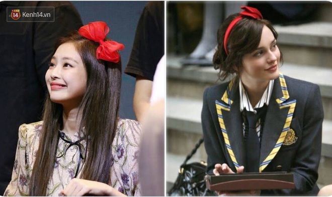 Jennie được v&iacute; von giống biểu tượng thời trang đ&igrave;nh đ&aacute;m phim Gossip Girl: Từ trang phục đến thần th&aacute;i đều qu&aacute; xuất sắc - Ảnh 3.