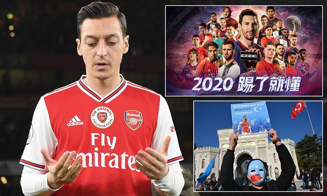 Lên tiếng vì vấn đề chính trị của Trung Quốc, Mesut Ozil lập tức bị bay màu khỏi PES 2020 - Ảnh 2.