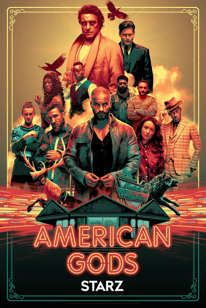 Loạt phim đình đám American Gods dính phốt phân biệt chủng tộc, tự ý sa thải diễn viên diễn viên da màu - Ảnh 3.