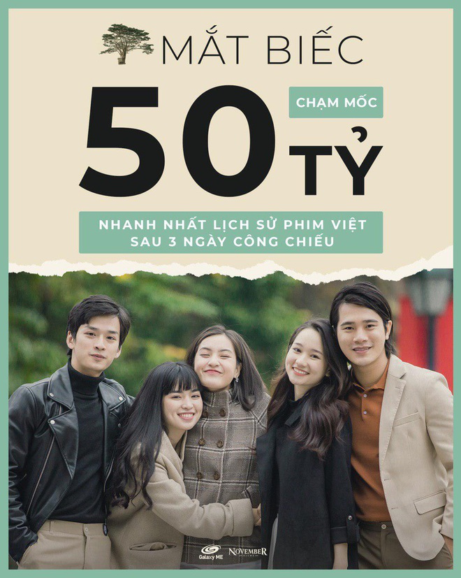 Mắt Biếc bỏ t&uacute;i 50 tỷ sau cuối tuần c&ocirc;ng chiếu đầu ti&ecirc;n, bỏ xa Chị Chị Em Em - Ảnh 1.