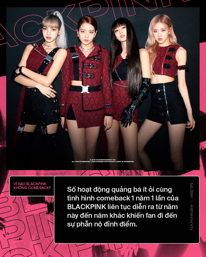 Vì sao YG không cho BLACKPINK comeback, là sự thờ ơ cho thấy cách quản lý yếu kém hay chiến lược được ăn cả ngã về không? - Ảnh 1.