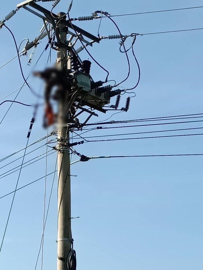Phú Yên: Sửa chữa đường dây điện cao áp, một công nhân bị điện giật tử vong - Ảnh 1.