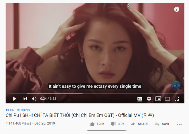 Chi Pu l&ugrave;a sạch MV mới của Jack & K-ICM lẫn OST Mắt Biếc để l&ecirc;n Top 1 Trending, lập th&agrave;nh t&iacute;ch chưa từng c&oacute; của nhạc Việt! - Ảnh 1.