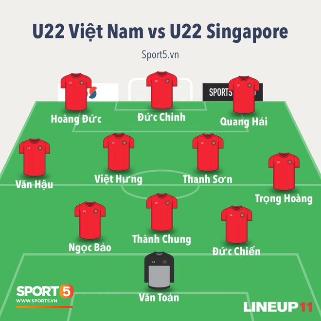 Đức Chinh sắm vai người hùng, U22 Việt Nam thắng nghẹt thở Singapore để sẵn sàng đấu Thái Lan - Ảnh 4.