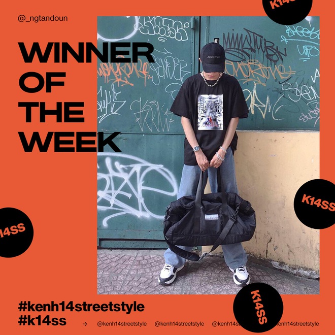 Kết quả contest #kenh14streetstyle Tuần 4 Th&aacute;ng 12: 2 bạn trẻ c&oacute; c&aacute;ch l&ecirc;n đồ được y&ecirc;u th&iacute;ch nhất đều chuộng phong c&aacute;ch khỏe khoắn - Ảnh 1.
