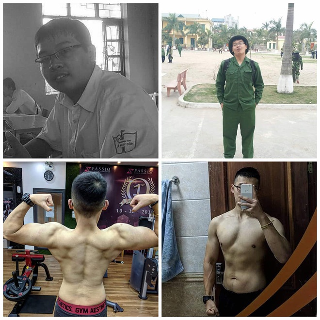 Chàng trai “bánh bao” bị gym mê hoặc sau khi giảm được 15kg, có ngay body 6 múi cực phẩm trong 1 năm - Ảnh 2.